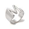 Non-Tarnish 201 Stainless Steel Finger Rings RJEW-H223-04P-M-4