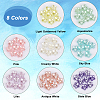  320Pcs 8 Colors Acrylic Imitation Pearl Beads OACR-NB0001-38-5