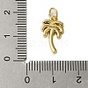 Rack Plating Brass Micro Pave Cubic Zirconia Pendants KK-P279-09G-3