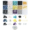 DIY Gemstone Earring Bracelet Making Kit DIY-YW0006-27-1