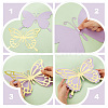 3D Hollow Double Layer Paper Butterfly AJEW-WH0505-15-3
