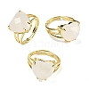 Brass Cuff Open Rings RJEW-D347-01G-11-4