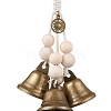 Iron Bell Pendant Decoration HJEW-JM02260-4