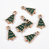 Eco-Friendly Alloy Enamel Pendants LS-ENAM-T011-70-NR-1