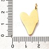 304 Stainless Steel Enamel Pendants STAS-B079-01G-04-3