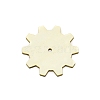 Gear Unfinish Wooden Pieces WOOD-WH0025-11-1