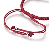 Nylon Cord Braided Bead Bracelets Making BJEW-F360-FP15-3