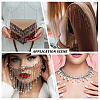 Iron Rhinestone Cup Chains CH-WH20001-02B-4