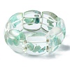 Natural Chrysocolla Stretch Bracelets BJEW-G702-06B-1