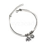 Bohemian Sun & Elephant Alloy Charm 3 Layer Anklets WGD5159-01-2