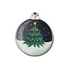 Single Face Printed Wood Pendants LS-WOOD-H102-02H-2
