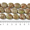 Natural Unakite Beads Strands G-K365-B08-03-5