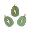 Natural Green Aventurine Pendants STAS-P380-77G-01-1