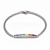 Rainbow Pride Bracelet BJEW-F419-12A-P-1