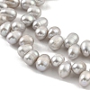 Dyed Natural Cultured Freshwater Pearl Beads Strands PEAR-A006-28B-4