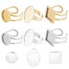 SUNNYCLUE DIY Blank Dome Finger Ring Making Kit DIY-SC0021-11-1