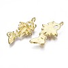 Brass Pendant Settings KK-S349-298-NF-2