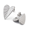 Non-Tarnish 304 Stainless Steel Stud Earrings EJEW-P258-39P-2