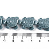 Synthetic Coral Carved Beads Strands CORA-L020-E-16-4