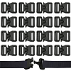 CRASPIRE 20Pcs Plastic Side Release Buckles FIND-CP0001-30-1