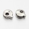 Letter Slider Beads for Watch Band Bracelet Making X-ALRI-O012-Q-NR-1