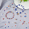 SUPERFINDINGS Independence Day Theme DIY Bracelet Making Kit DIY-FH0006-53-5