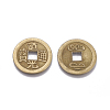 Tibetan Style Alloy Chinese Coin Pendants PALLOY-WH0060-01E-NF-2