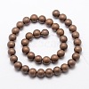 Electroplate Non-magnetic Synthetic Hematite Beads Strands G-R363-8mm-05-2