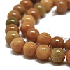 Natural Jade Beads Strands G-D030-01B-3