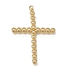 Brass Micro Pave Clear Cubic Zirconia Pendants CU-CBA9883-05I-G-1