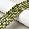 Natural Chinese Jade/Southern Jade Beads Strands G-G735-38-4mm-2