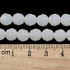 Imitation Jade Glass Beads Stands EGLA-A035-J8mm-D05-5