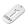 304 Stainless Steel Pendants STAS-D200-02B-P-2
