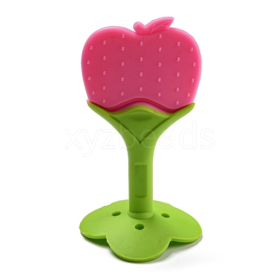 Silicone Fruit Teether and Toothbrush SIL-Q018-01D-1