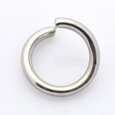 Tarnish Resistant 304 Stainless Steel Open Jump Rings STAS-E066-02-3.5mm-1