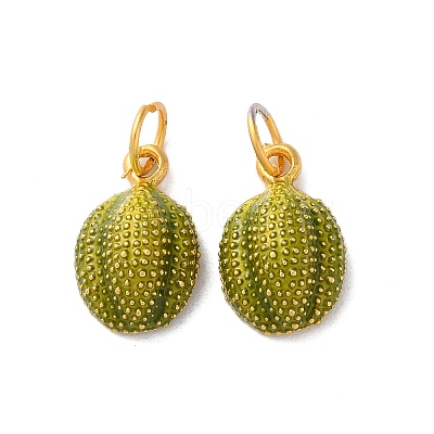 Alloy Enamel Pendants FIND-O003-10A-MG-1