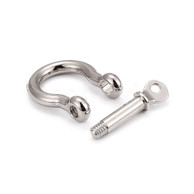 Alloy D-Ring Anchor Shackle Clasps X-PALLOY-L169-08-1