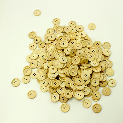 Natural Round 4 Hole Buttons X-NNA0VFK-1