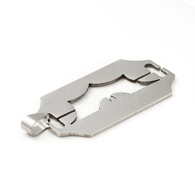 Non-Tarnish 201 Stainless Steel Pendants STAS-D190-04P-1