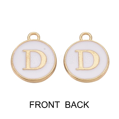 Golden Plated Alloy Charms ENAM-SZ0001-25A-D-1