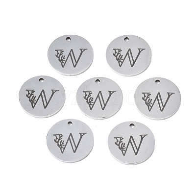 Non-Tarnish 304 Stainless Steel Charms STAS-T059-26P-W-1