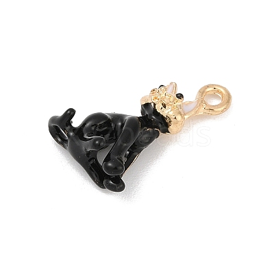 Alloy Enamel Pendants PALLOY-R160-01G-01-1