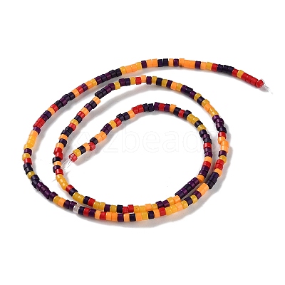 Halloween Theme Handmade Lampwork Beads Strands LAMP-L078-008D-1