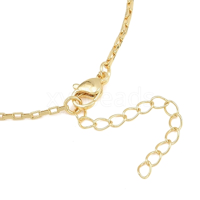 Brass Box Chain Bracelet Making KK-CBADBBF-02G-1