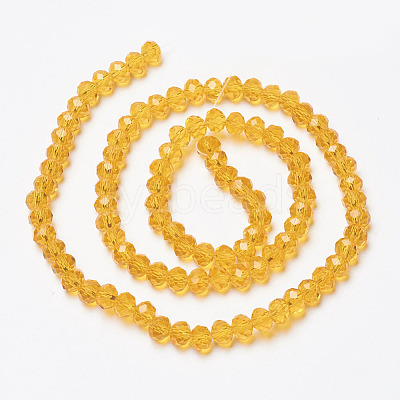 Glass Beads Strands EGLA-A034-T4mm-D17-1