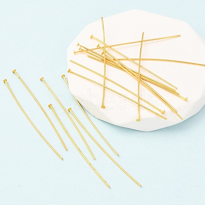 Brass Flat Head Pins X-HP5.0cmCY-G-1