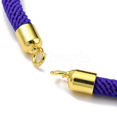 Nylon Cords Bracelet Makings Fit for Connector Charms AJEW-P116-02G-02-1