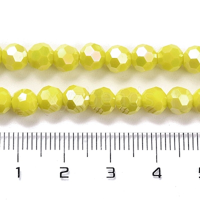 Opaque Glass Beads Stands EGLA-A035-P6mm-B04-1
