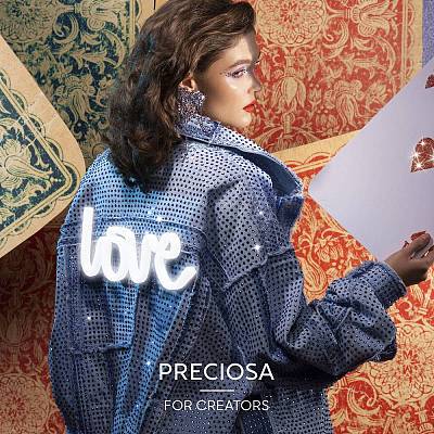 Preciosa® Crystal Hotfix Flatback Stones Y-PRC-HSS10-60310-200-1