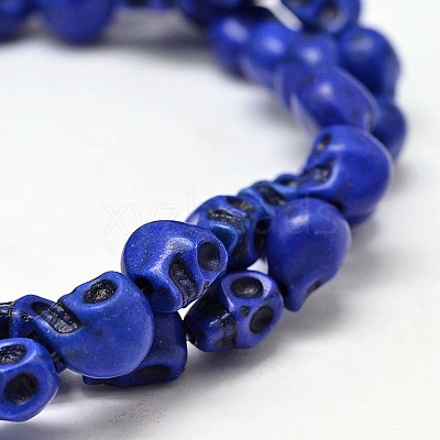Dyed Synthetic Turquoise Bead Strands G-M145-08-A-1
